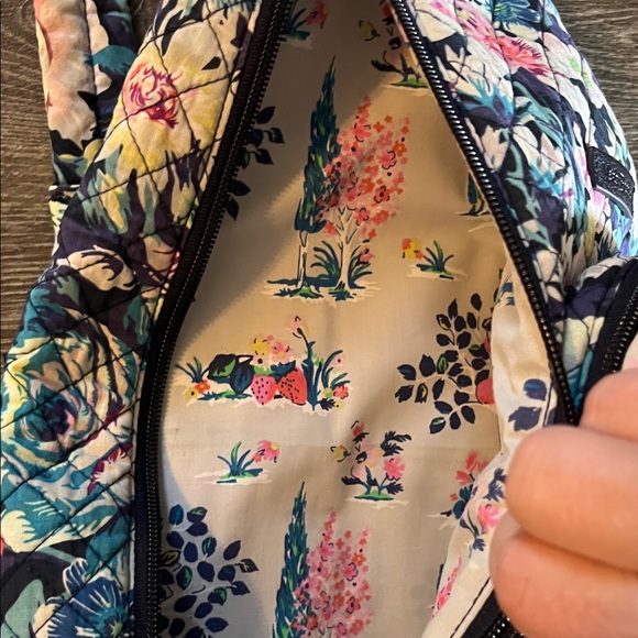 Vintage Vera Bradley Iconic Cotton Garden Grove Sling Backpack - Picture 6 of 7